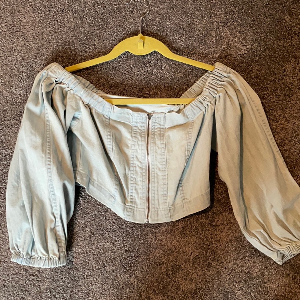 Small denim shirt